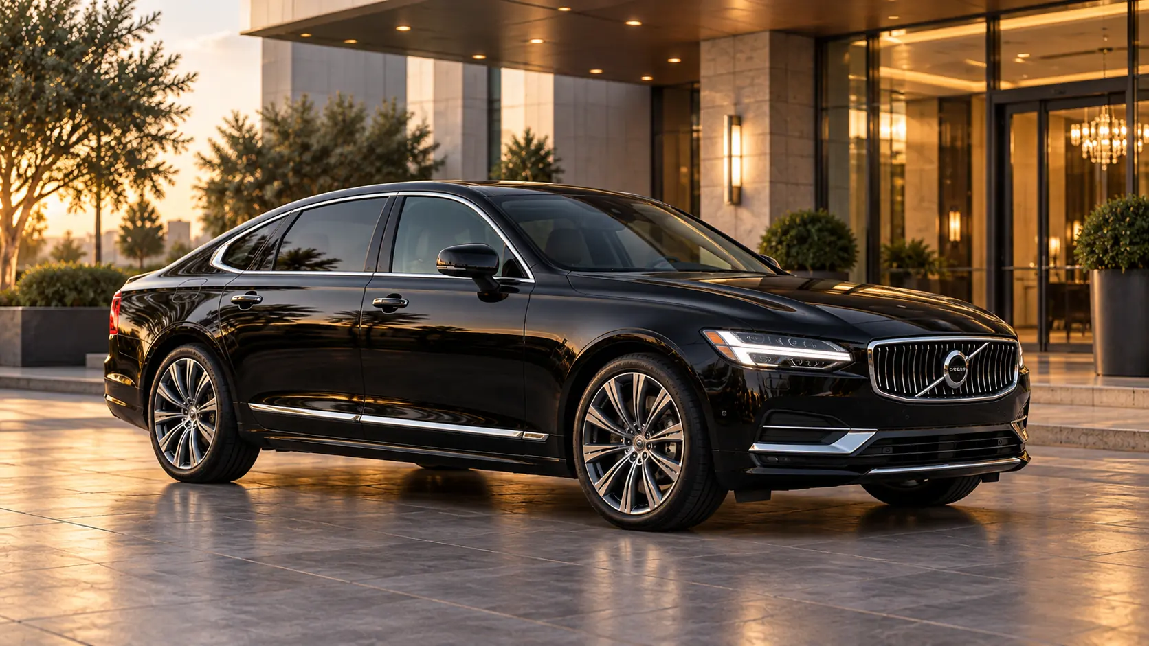 Business Class — Executive sedan — model confirmed with reservations