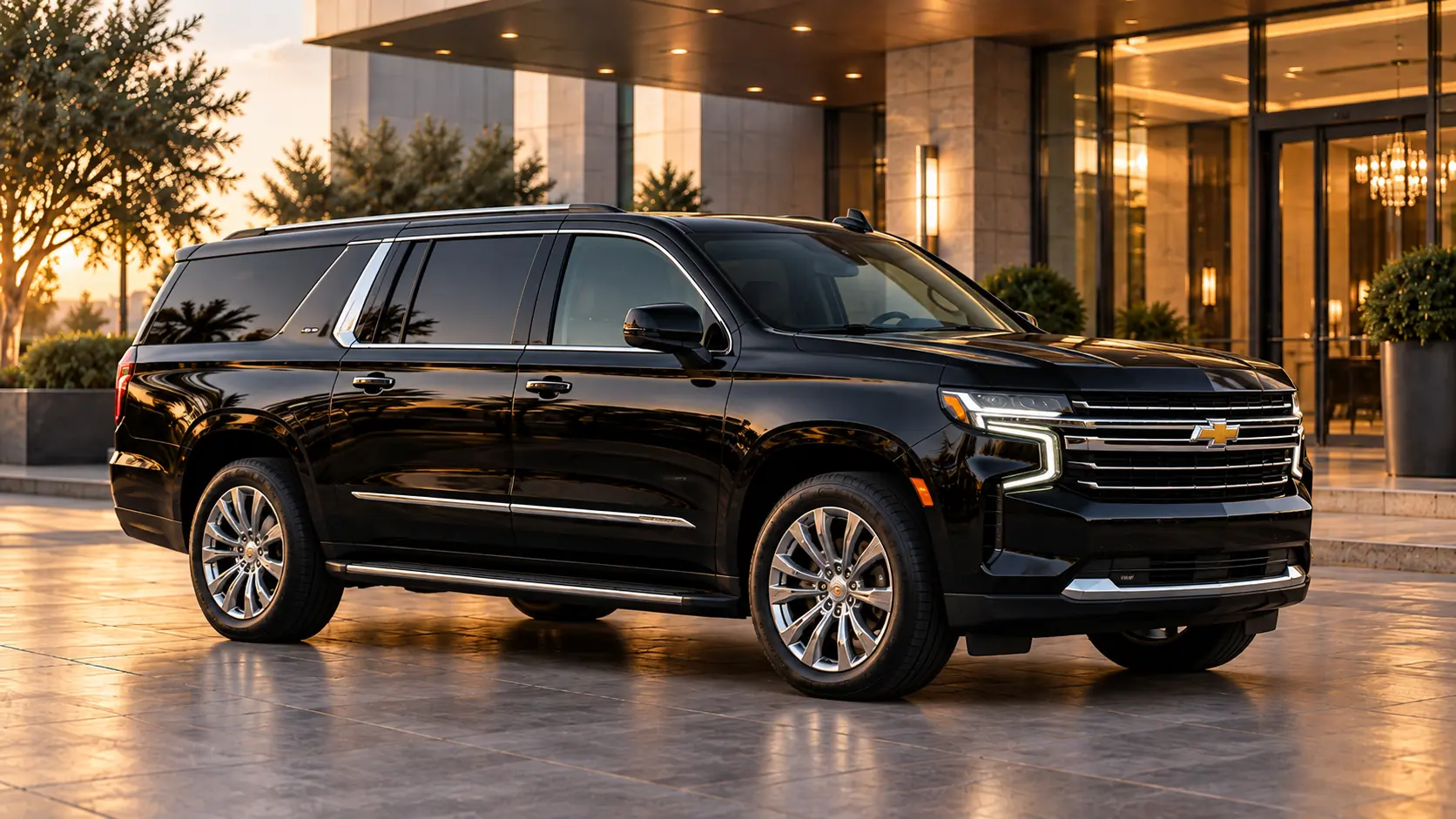 Business SUV — Luxury SUV — model confirmed with reservations